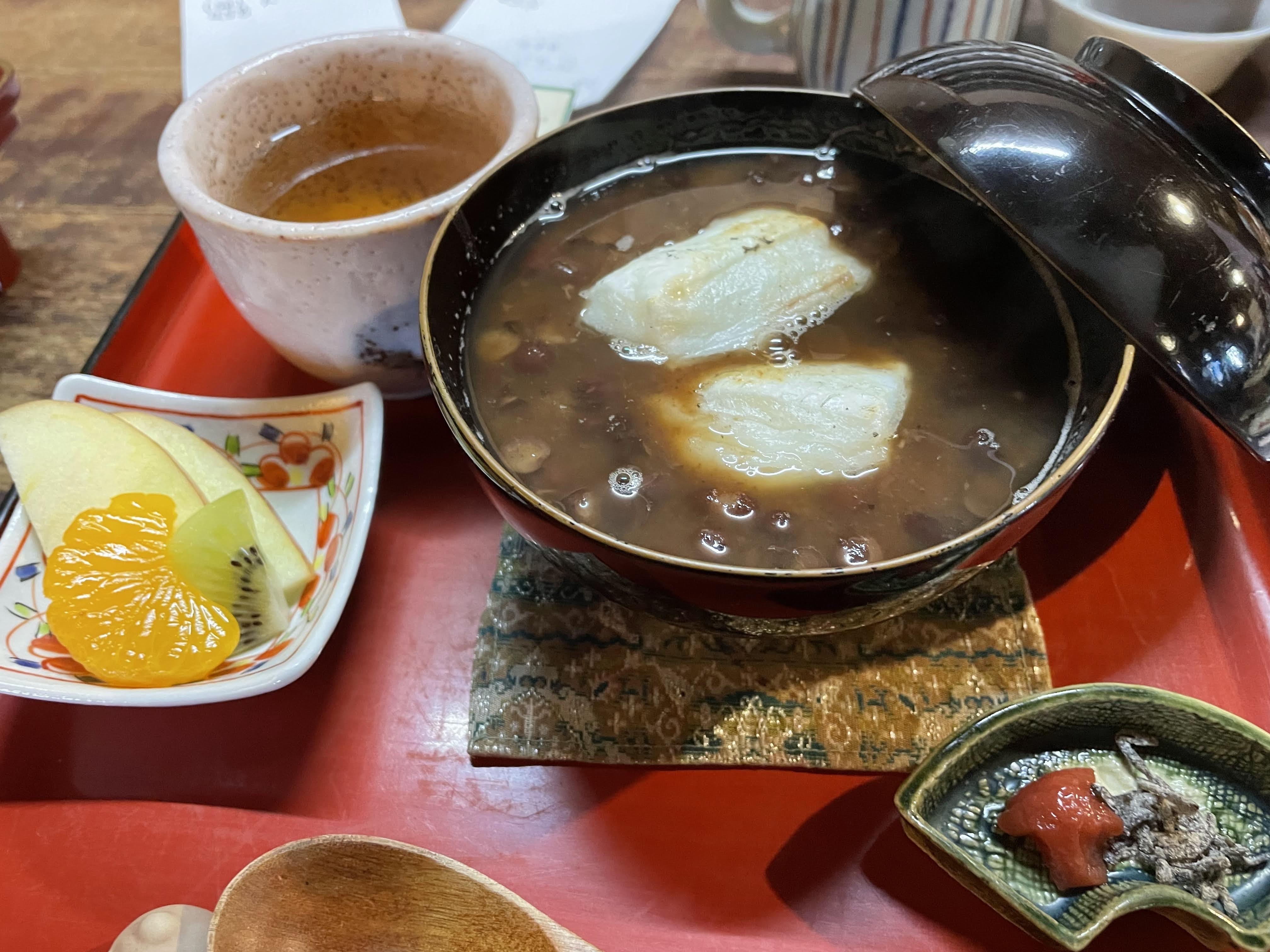 ぜんざいモーニング