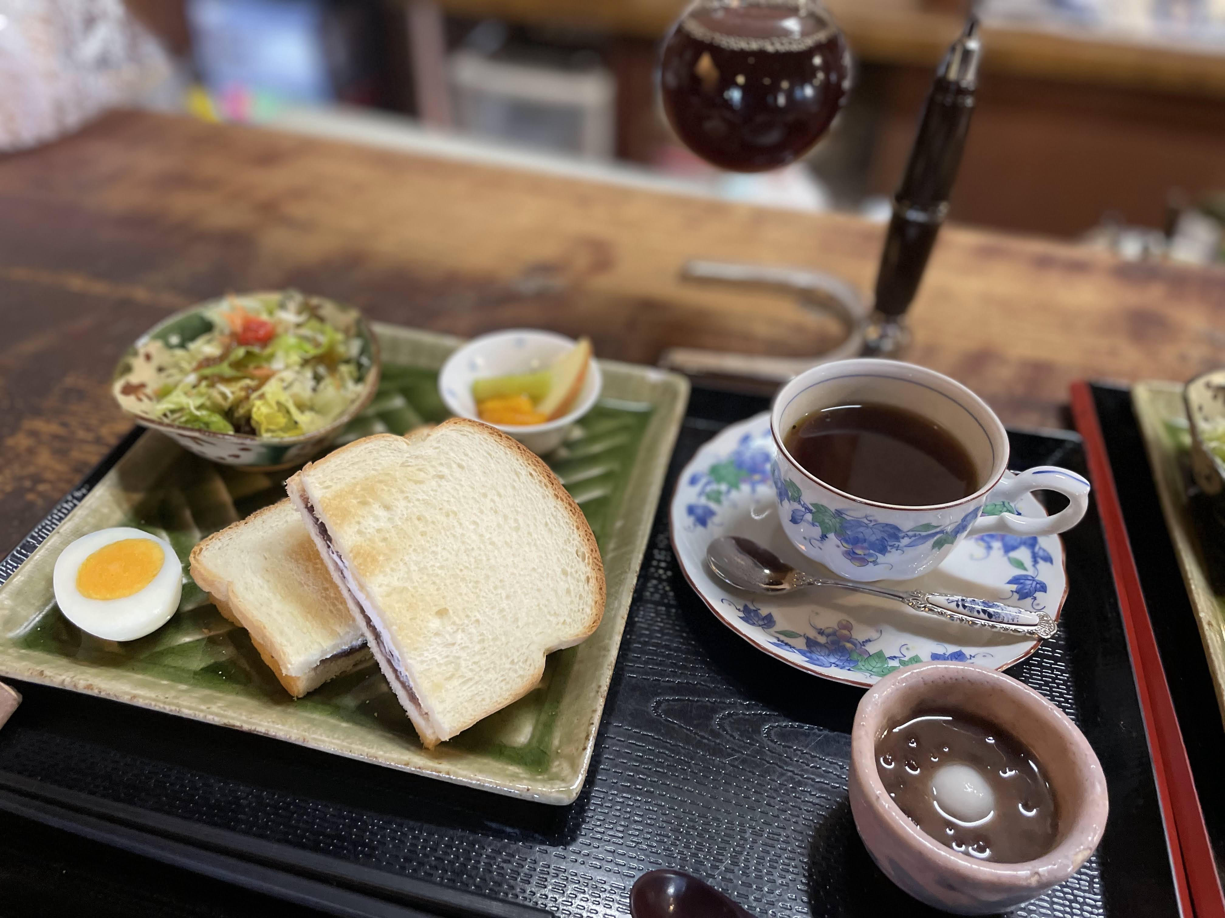 クリームあんトースト（小倉トースト）